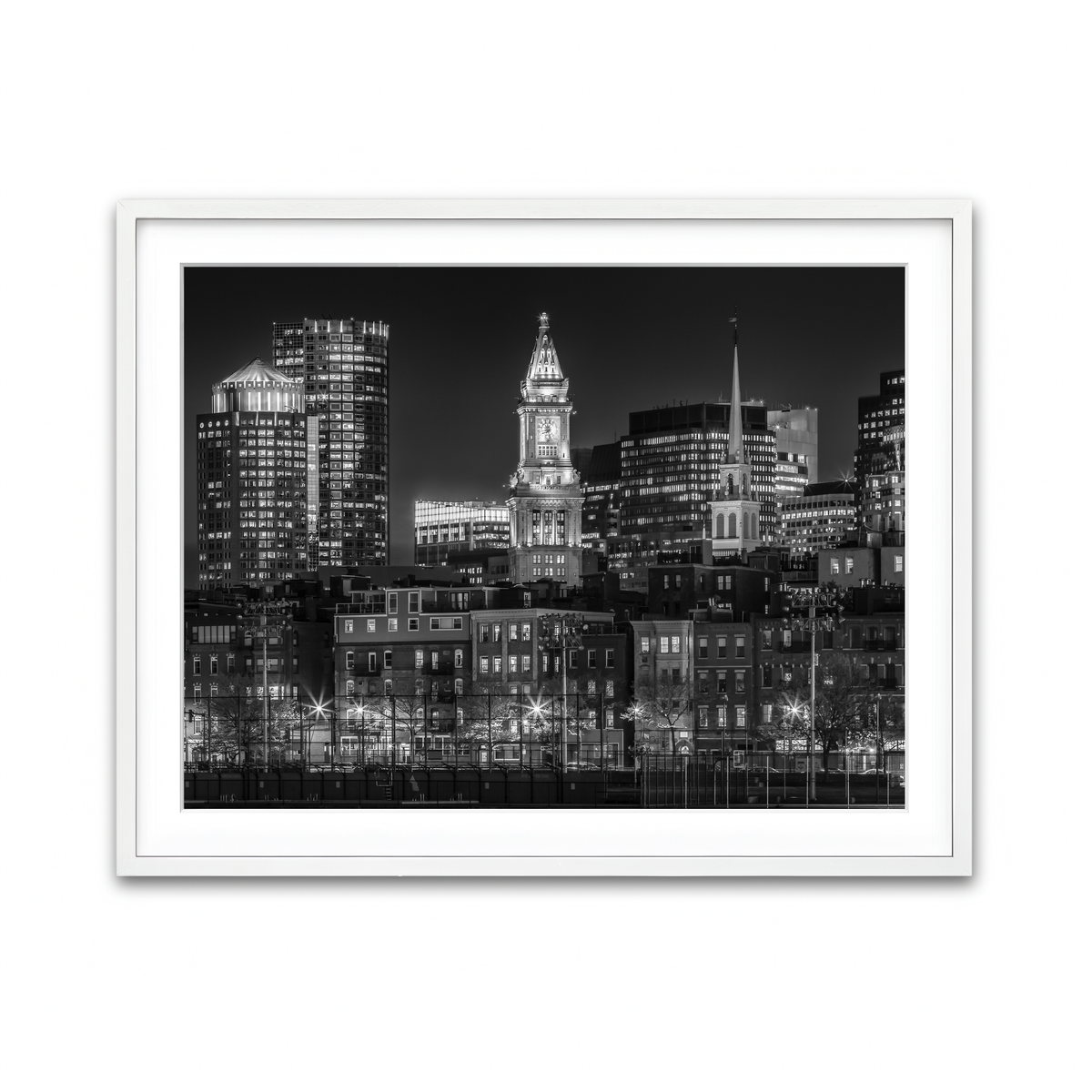 Framed Print 4x3 White
