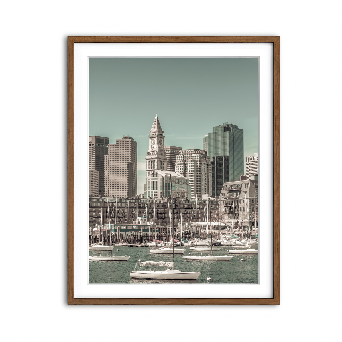 Framed Print 3x4 Walnut