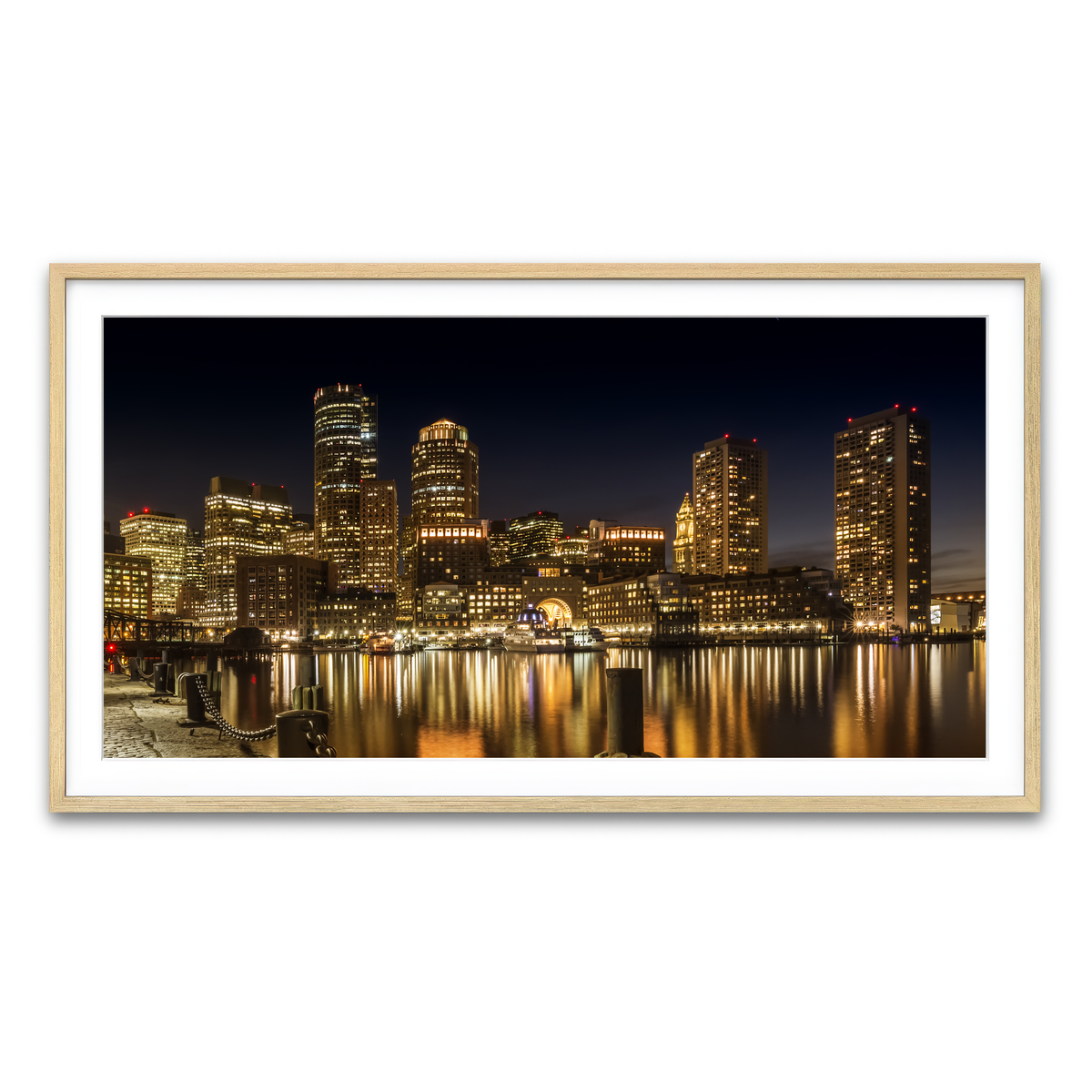 Framed Print 2x1 Natural