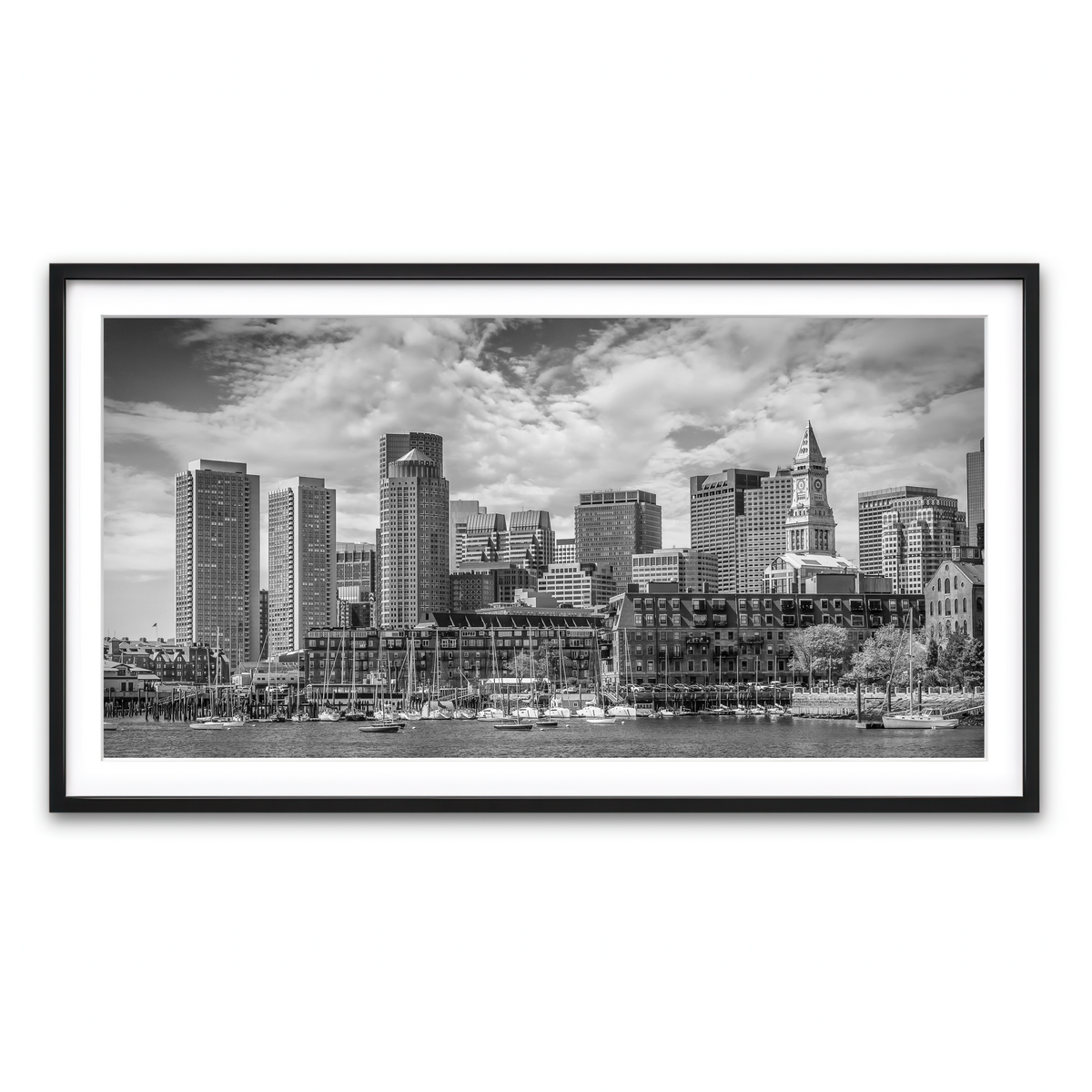 Framed Print 2x1 Black
