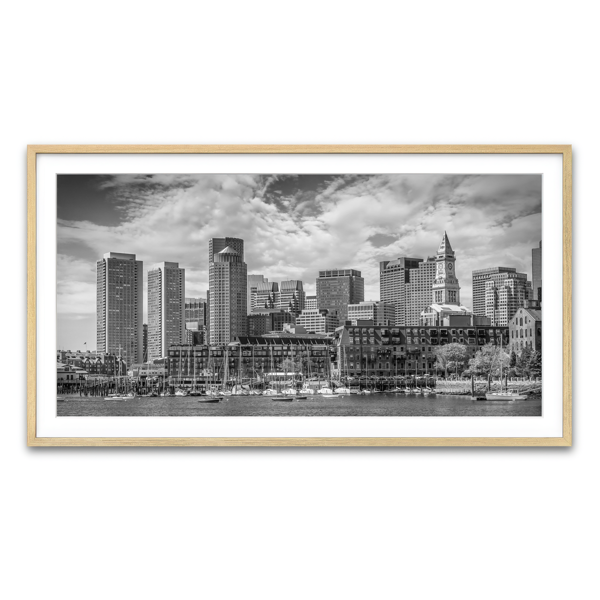 Framed Print 2x1 Natural