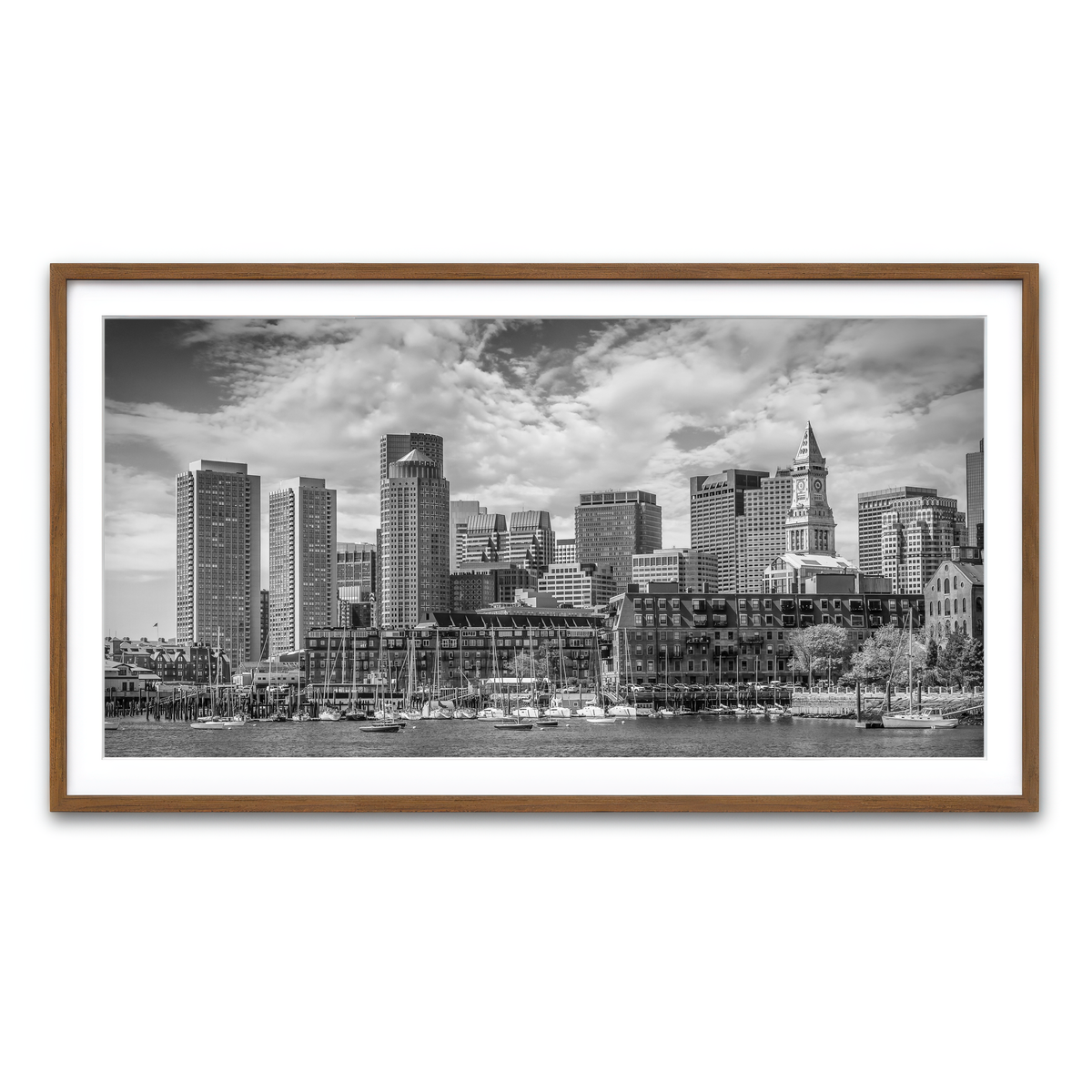Framed Print 2x1 Walnut