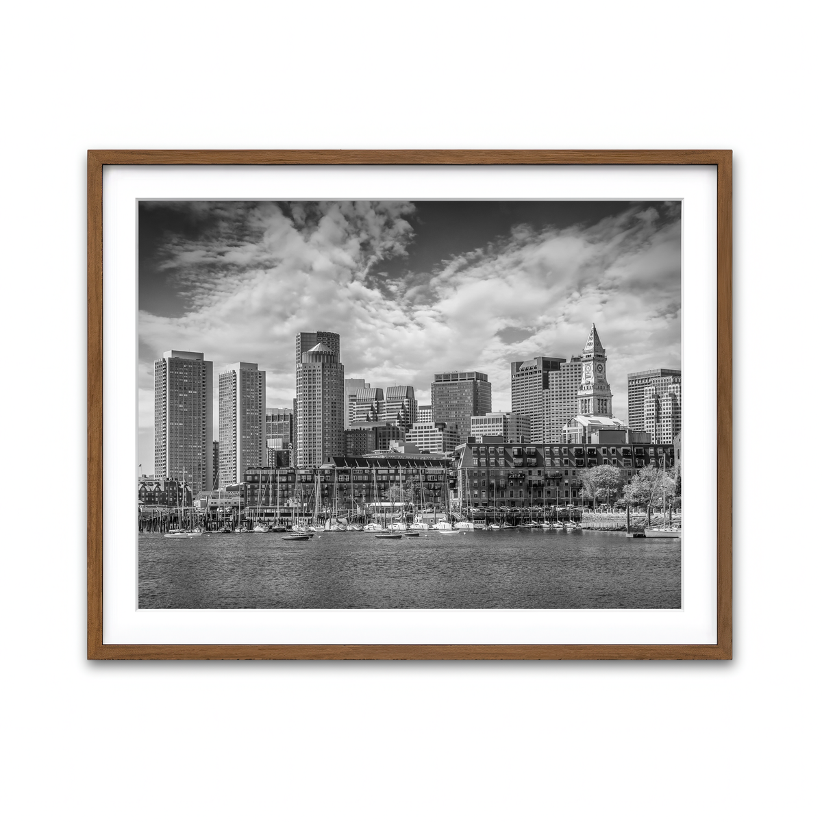 Framed Print 4x3 Walnut