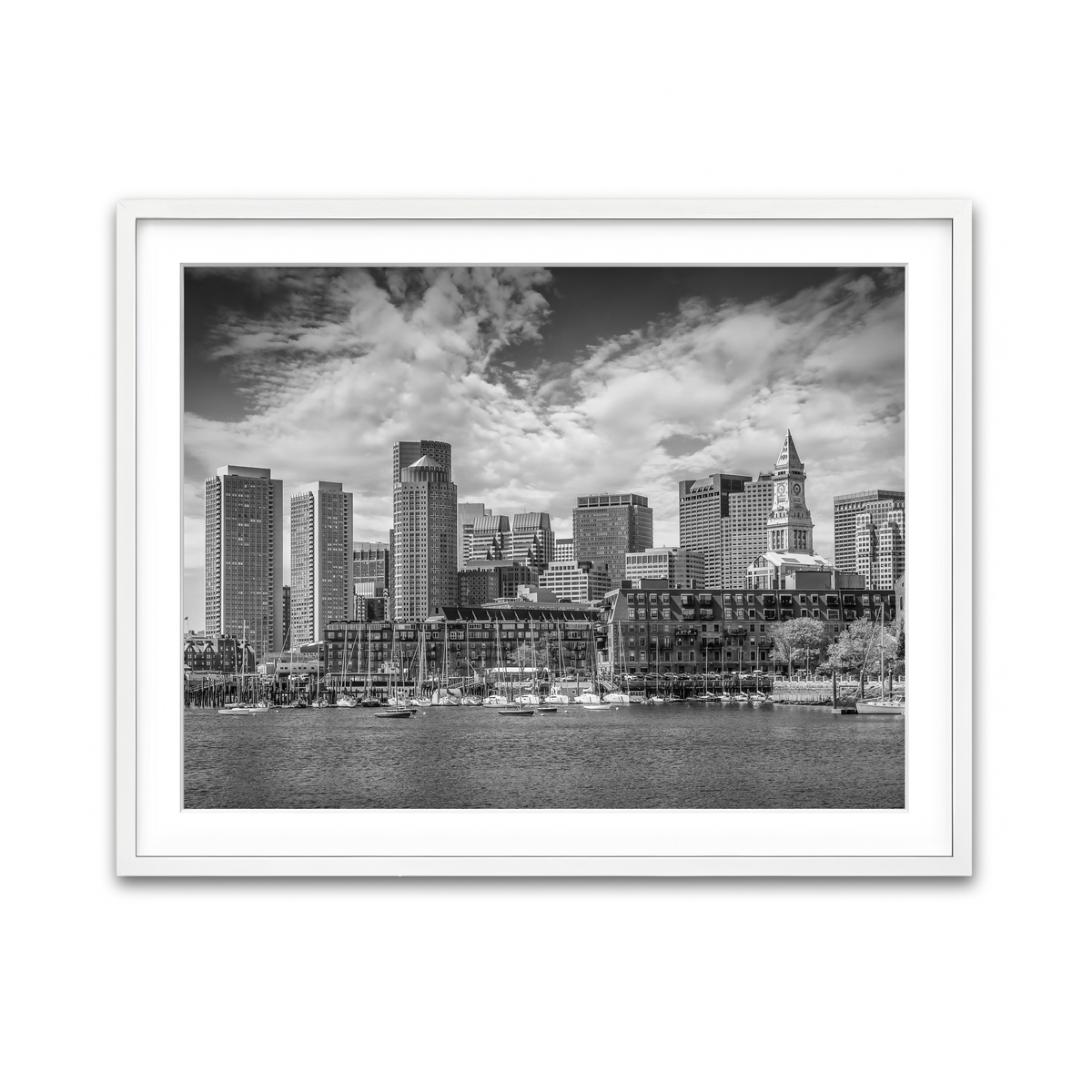 Framed Print 4x3 White