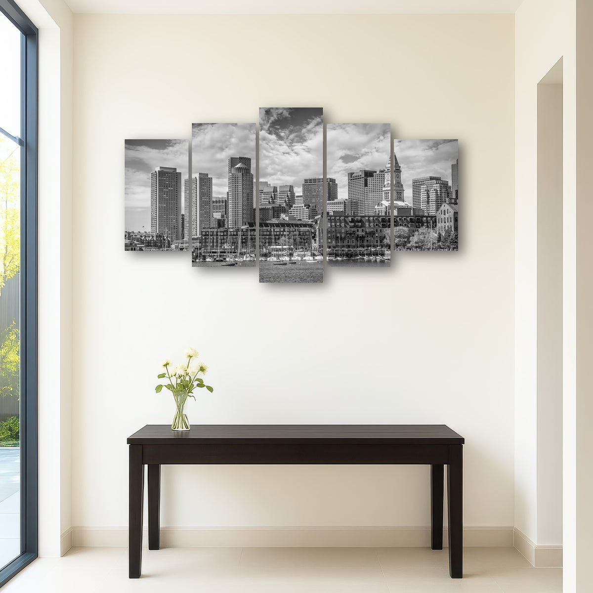 AUTO-MOCKUP ROOM | Boston Skyline North End