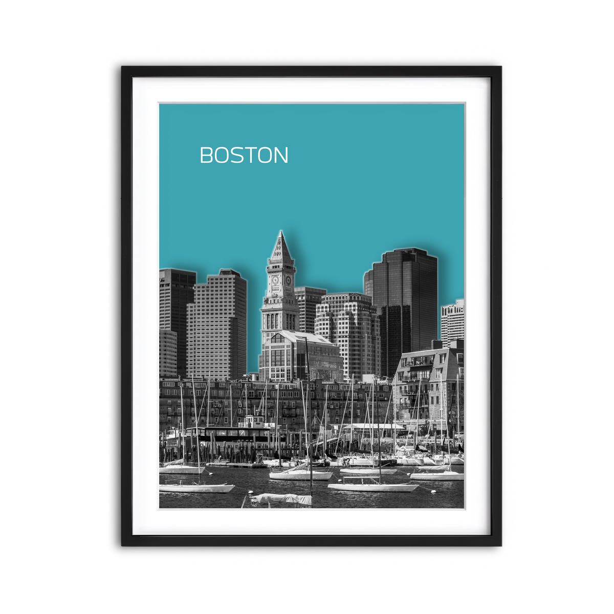Framed Print 3x4 Black