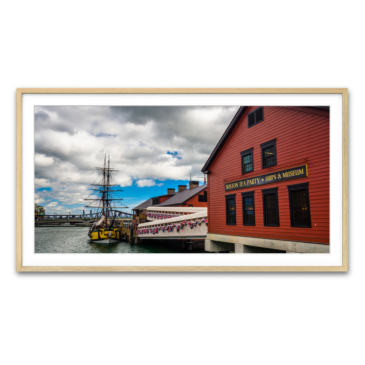 Framed Print 2x1 Natural