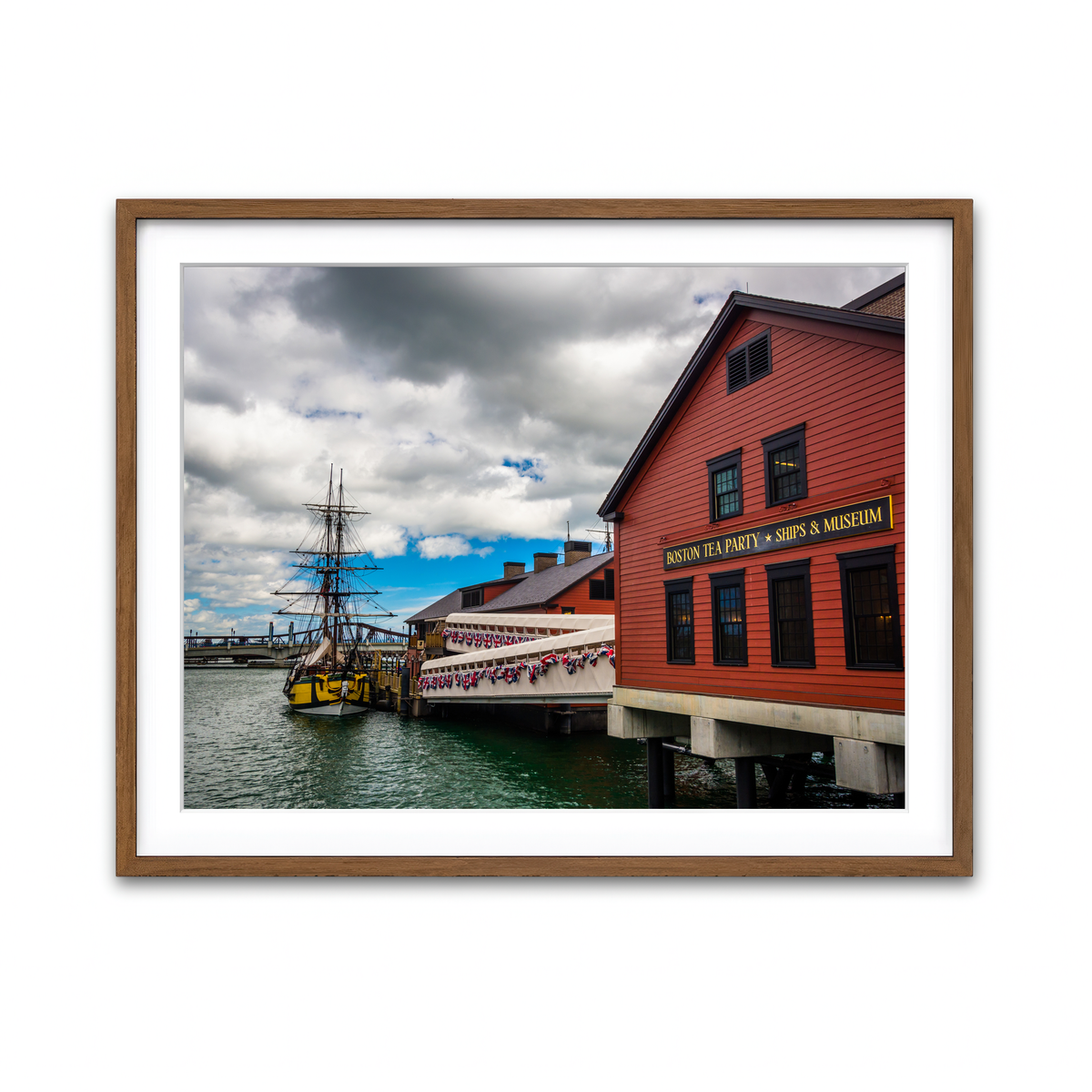 Framed Print 4x3 Walnut