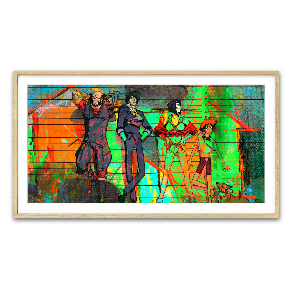 Framed Print 2x1 Natural