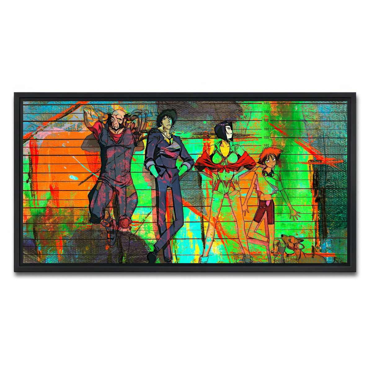 AUTO-MOCKUP WHITE | Bounty Hunters | 1 Piece | Black Framed Canvas | group=2x1