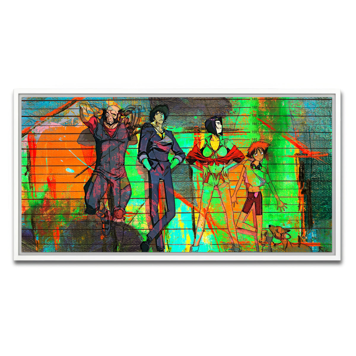 AUTO-MOCKUP WHITE | Bounty Hunters | 1 Piece | White Framed Canvas | group=2x1