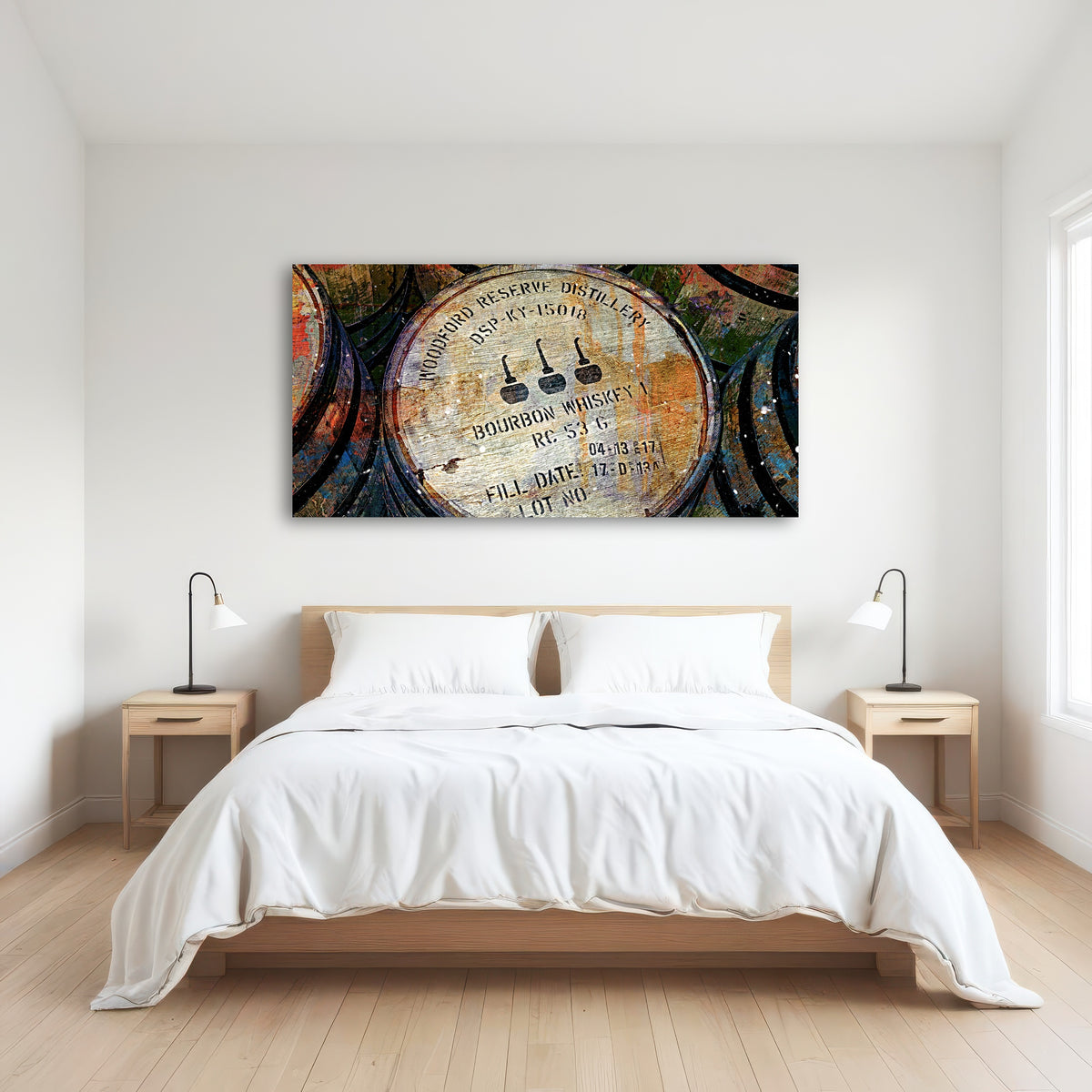 AUTO-MOCKUP ROOM | Bourbon Barrel