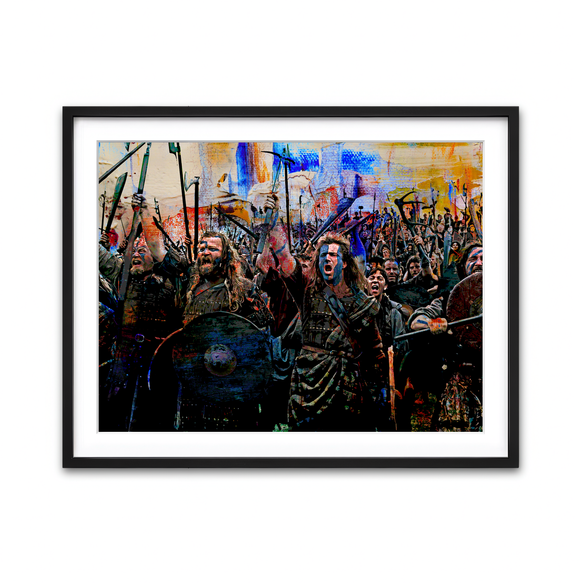 Framed Print 4x3 Black