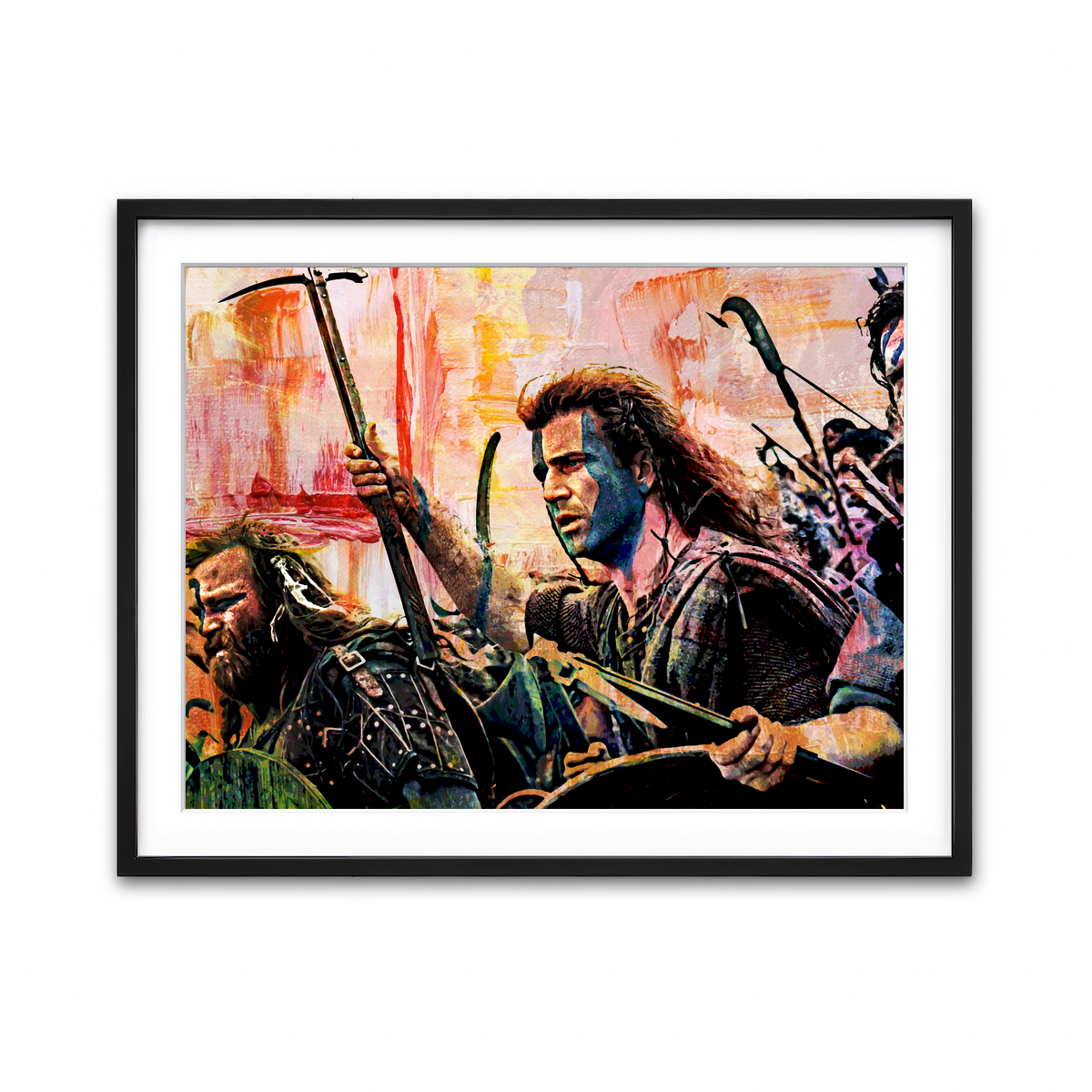 Framed Print 4x3 Black