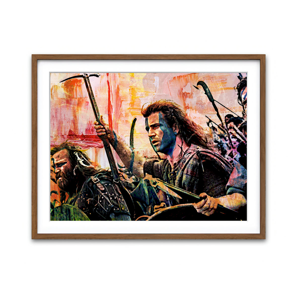 Framed Print 4x3 Walnut