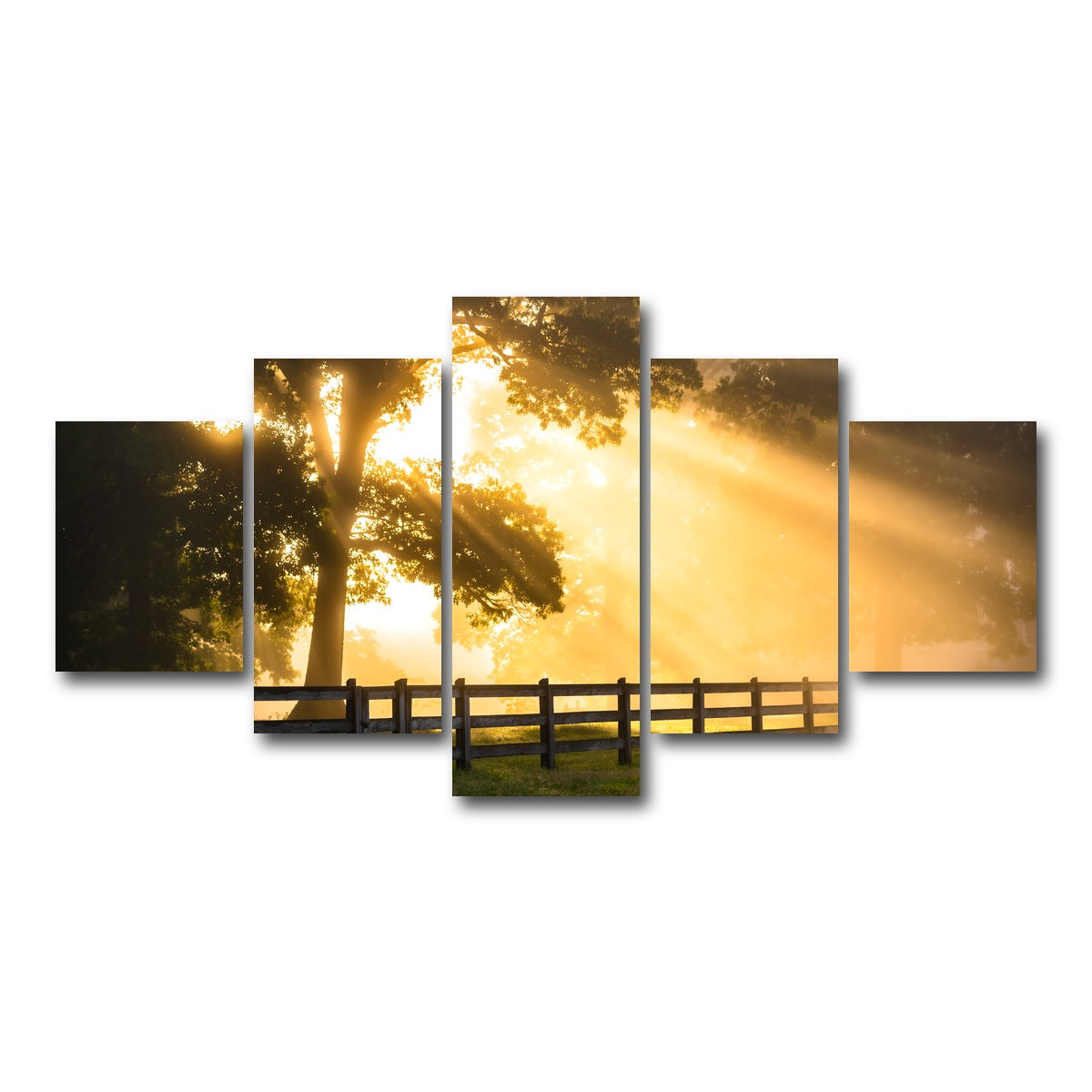 AUTO-MOCKUP WHITE | Break of Dawn | 5 Piece | Gallery Wrap Canvas | group=5_short