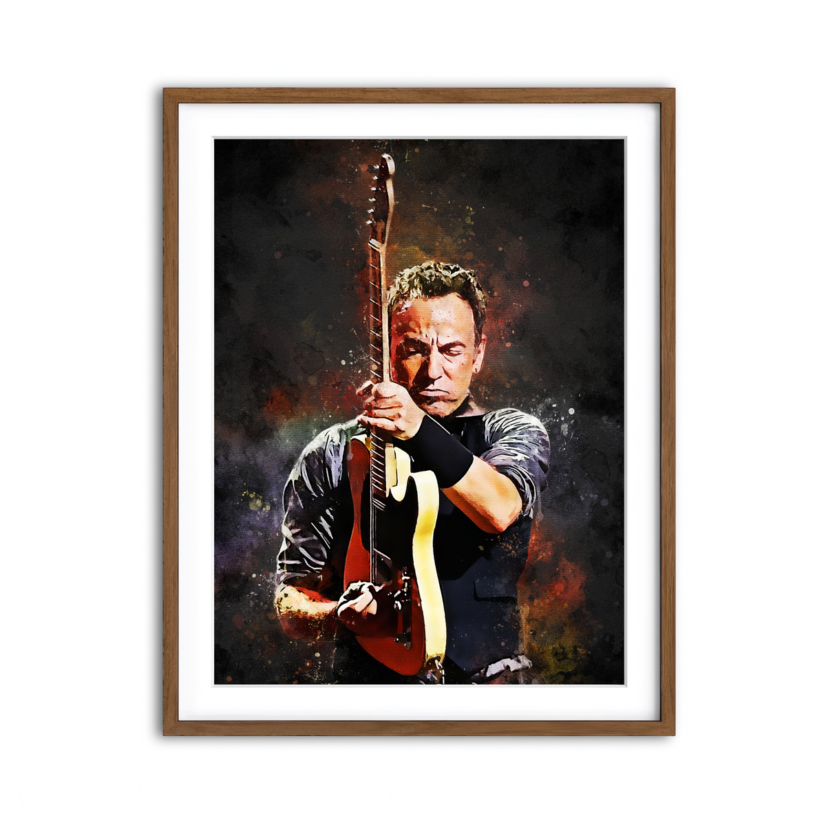 Bruce Springsteen Painting Wall Art