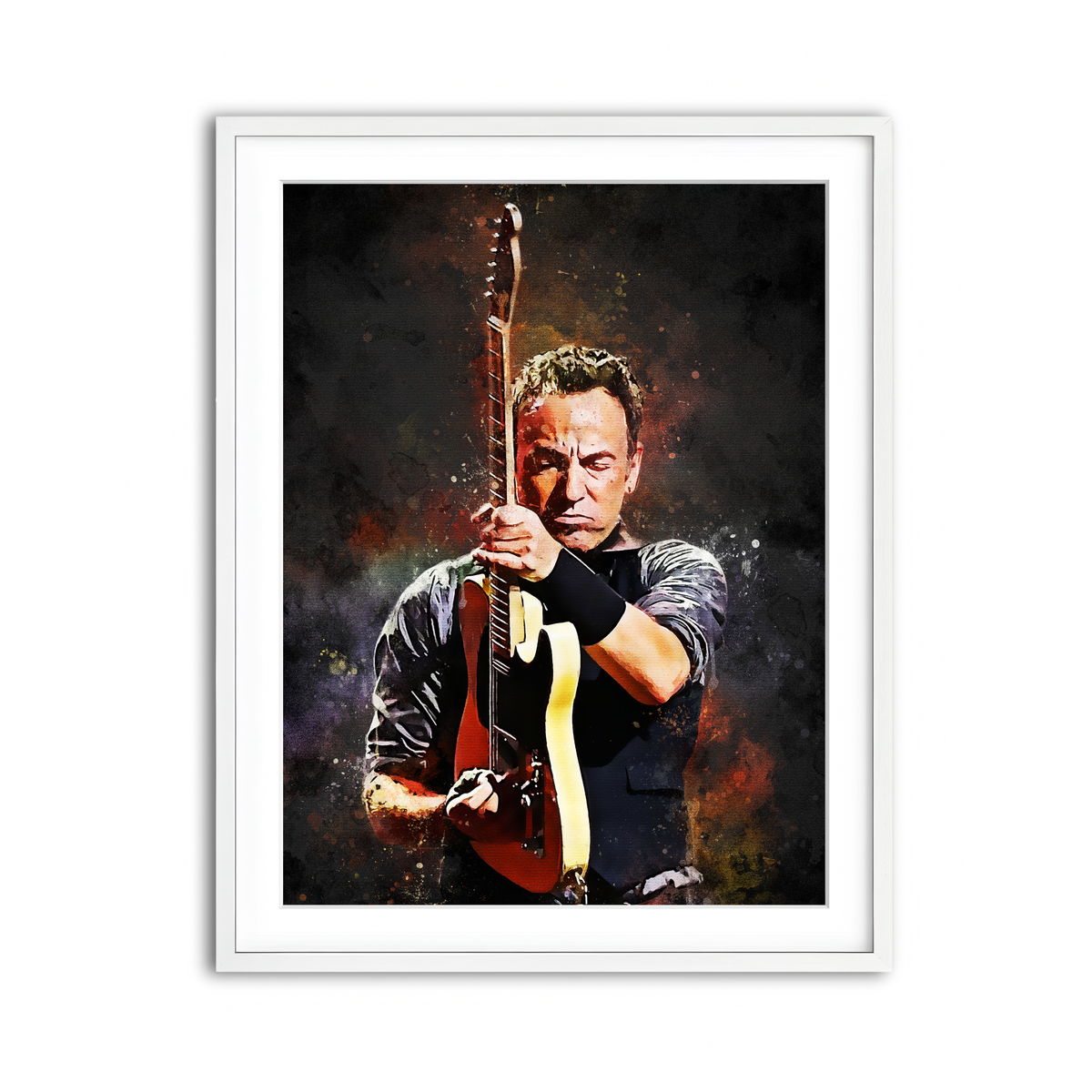 Bruce Springsteen Painting Wall Art