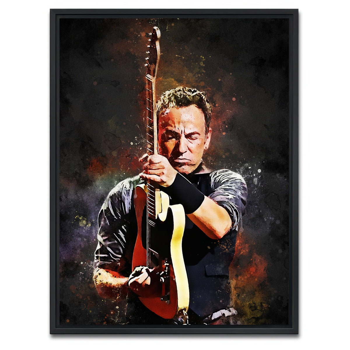 Bruce Springsteen Painting Wall Art