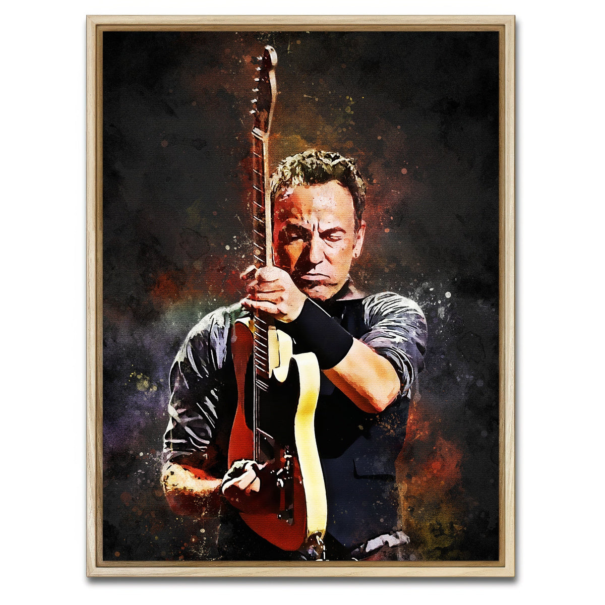 Bruce Springsteen Painting Wall Art