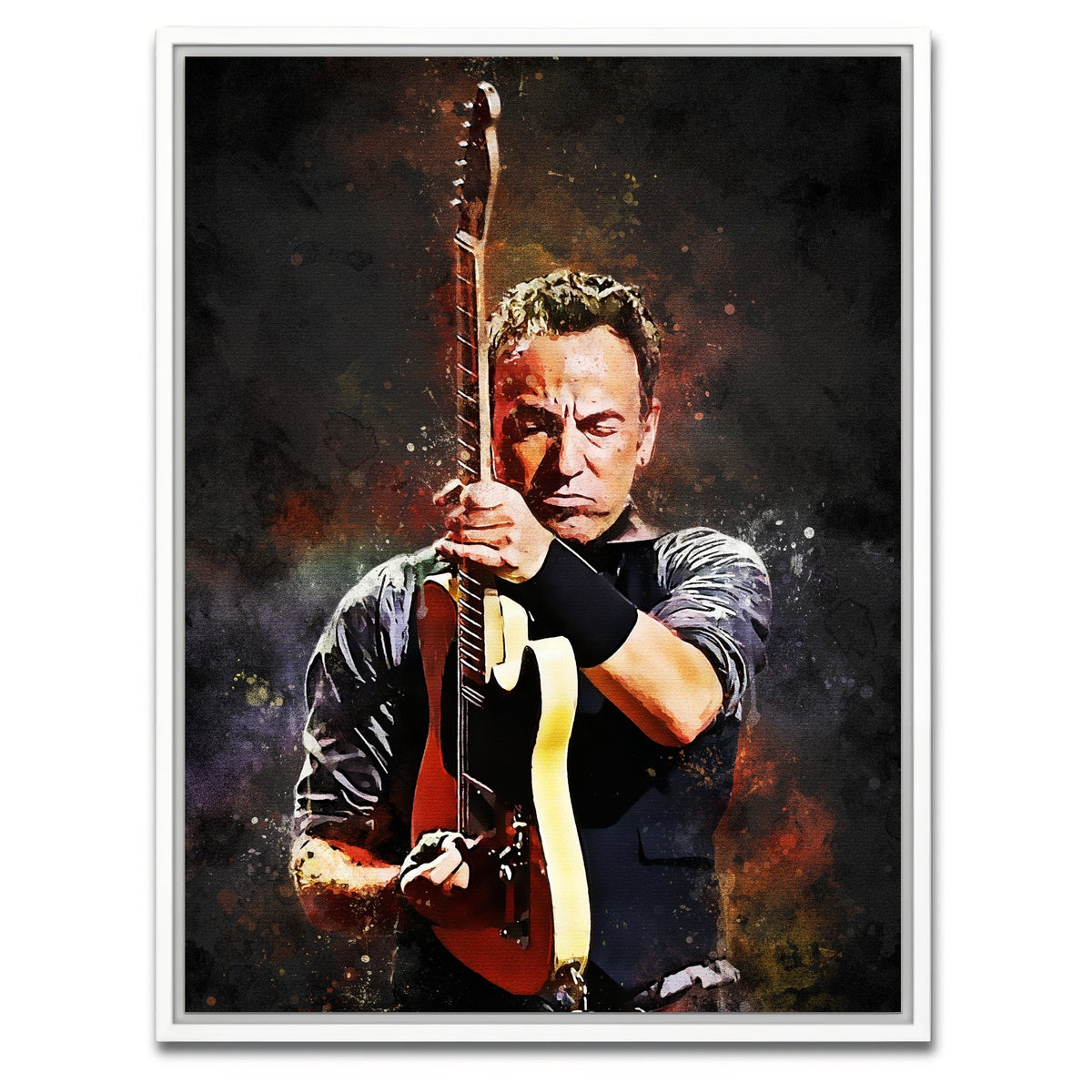 Bruce Springsteen Painting Wall Art