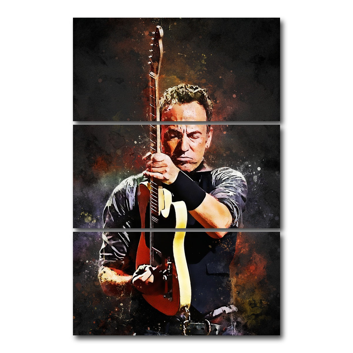 Bruce Springsteen Painting Wall Art