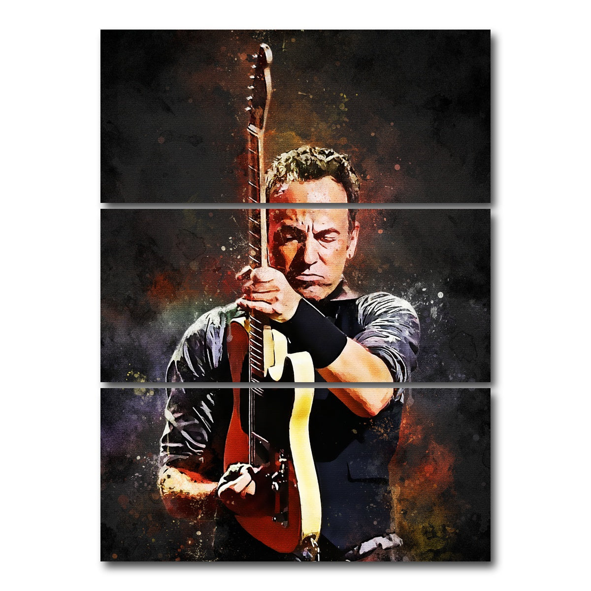 Bruce Springsteen Painting Wall Art