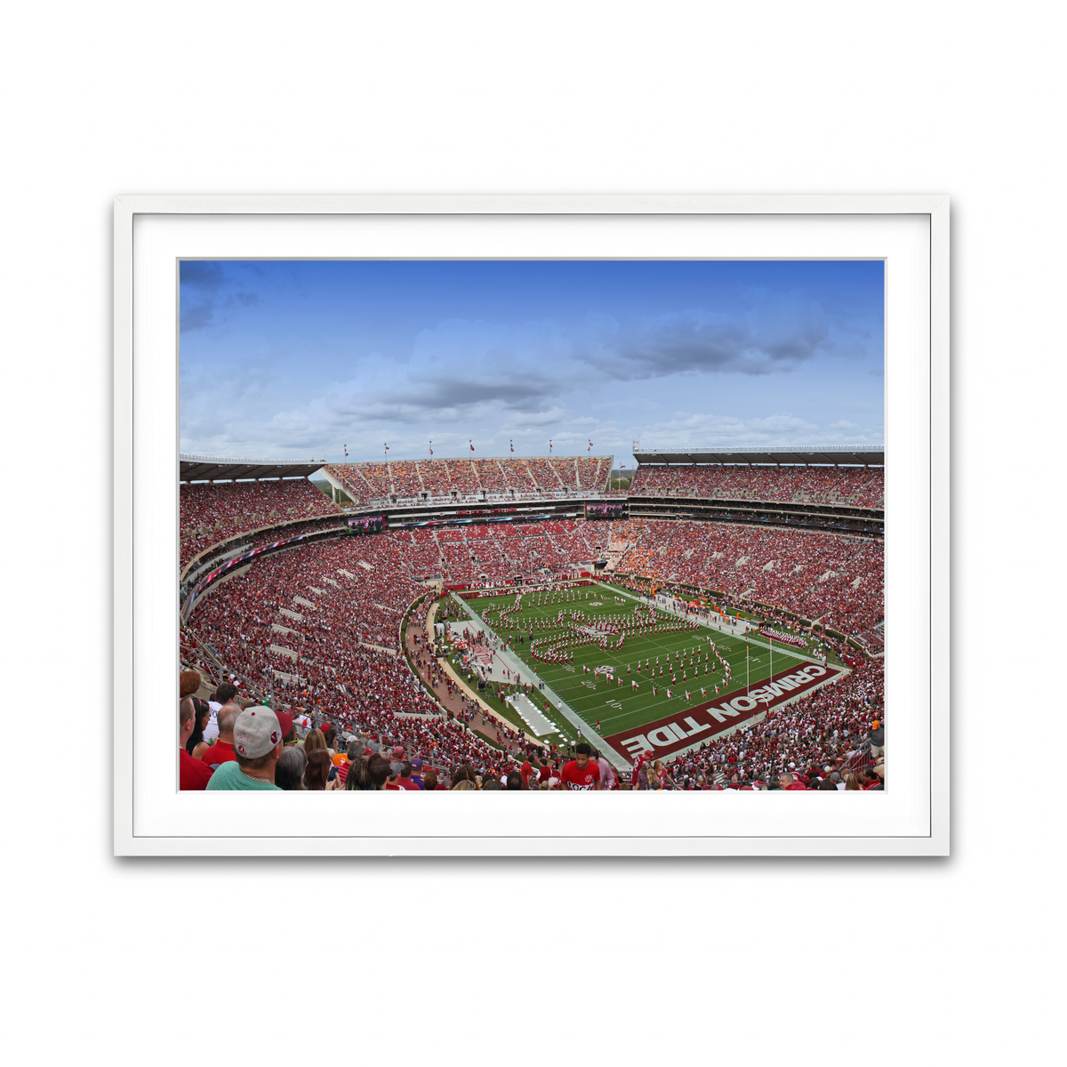 Framed Print 4x3 White