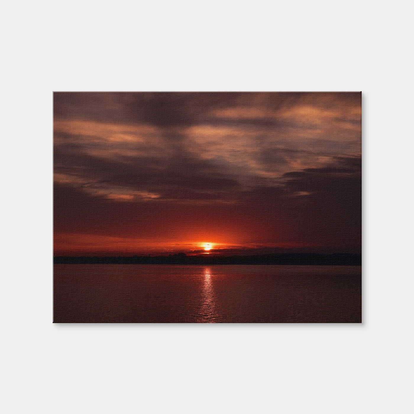 AUTO-MOCKUP WHITE | Bucharest Sunset 9 | 1 Piece | Gallery Wrap Canvas | group=4x3