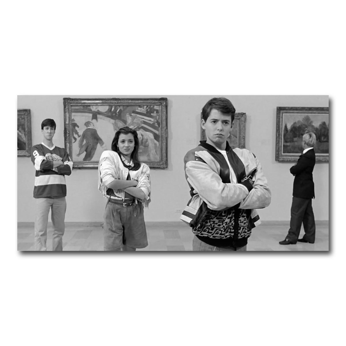 AUTO-MOCKUP WHITE | Bueller Grayscale | 1 Piece | Gallery Wrap Canvas | group=2x1