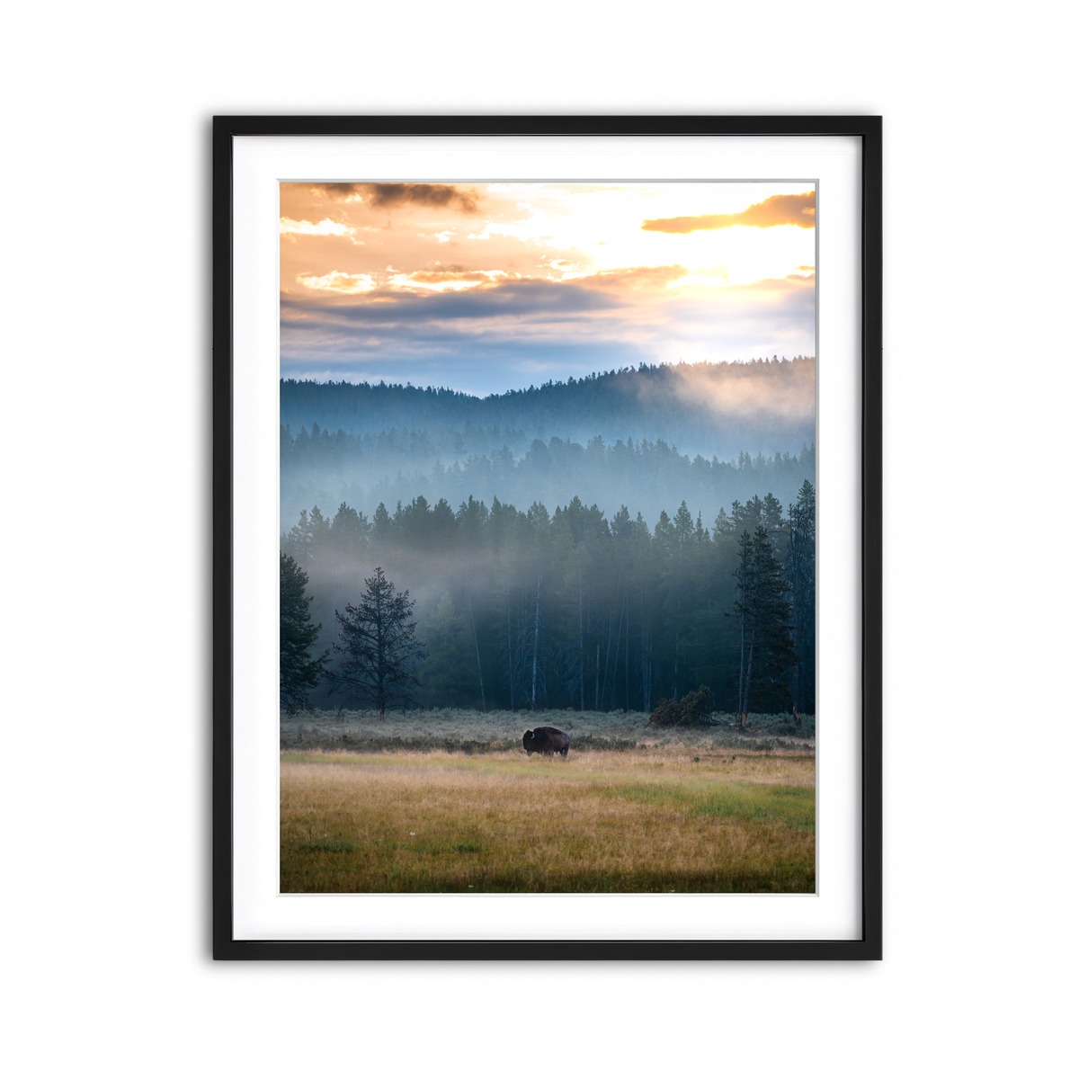 Framed Print 3x4 Black