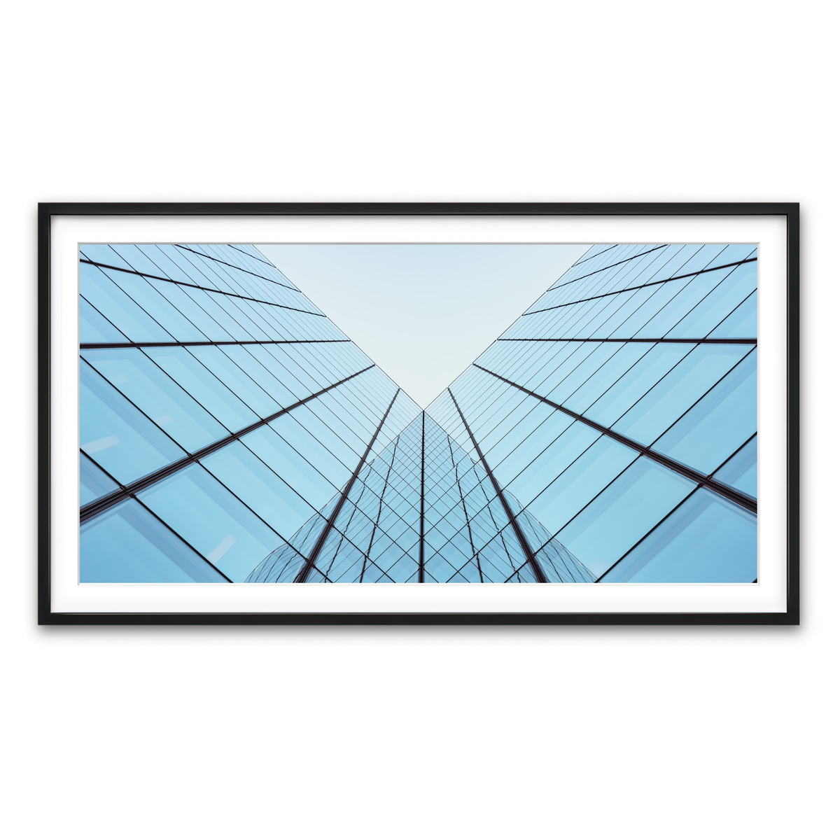 Framed Print 2x1 Black