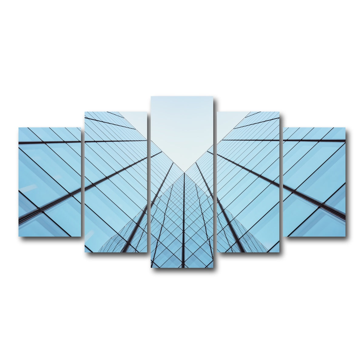 AUTO-MOCKUP WHITE | Building Corner | 5 Piece | Gallery Wrap Canvas | group=5_normal