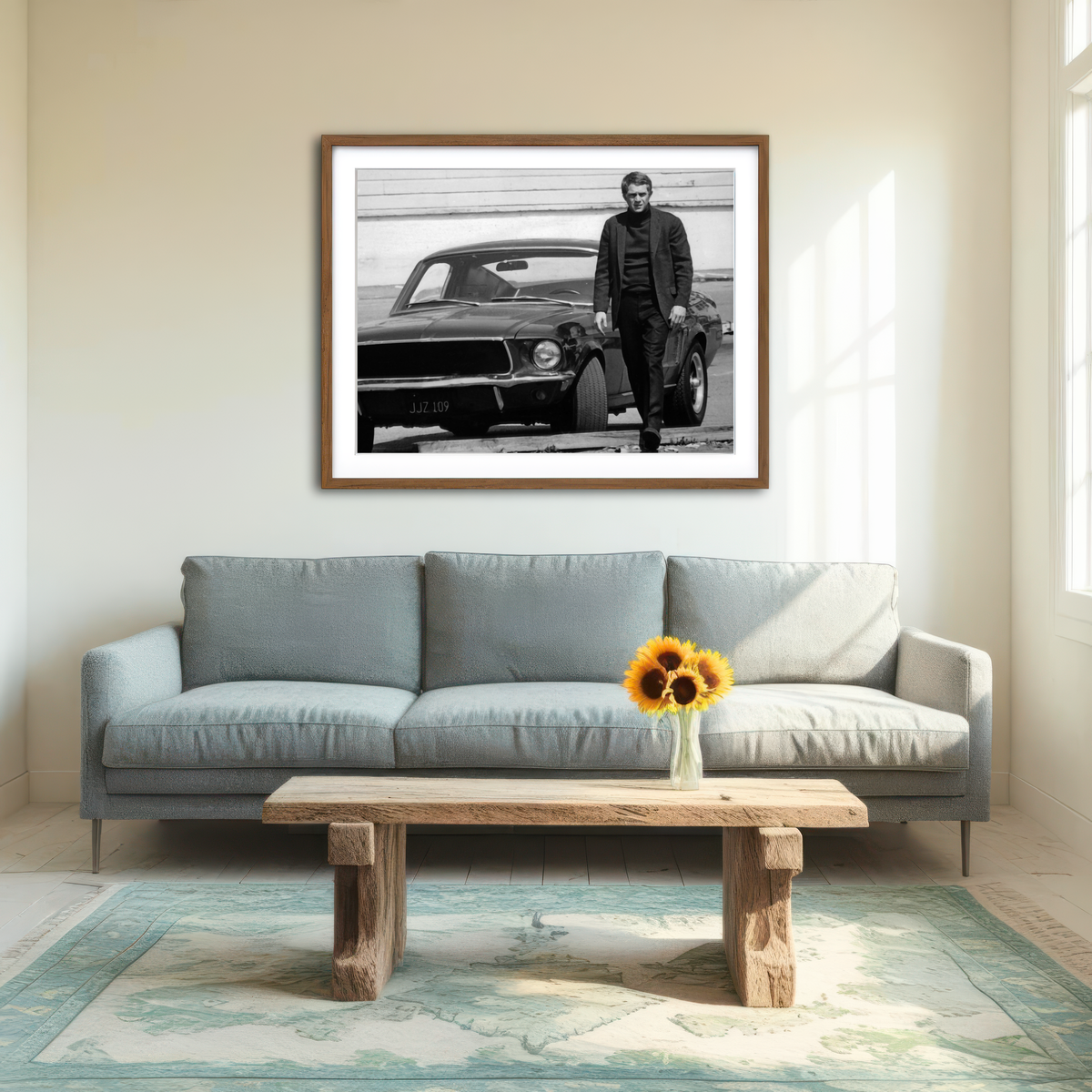 AUTO-MOCKUP ROOM | Bullitt Wall Art
