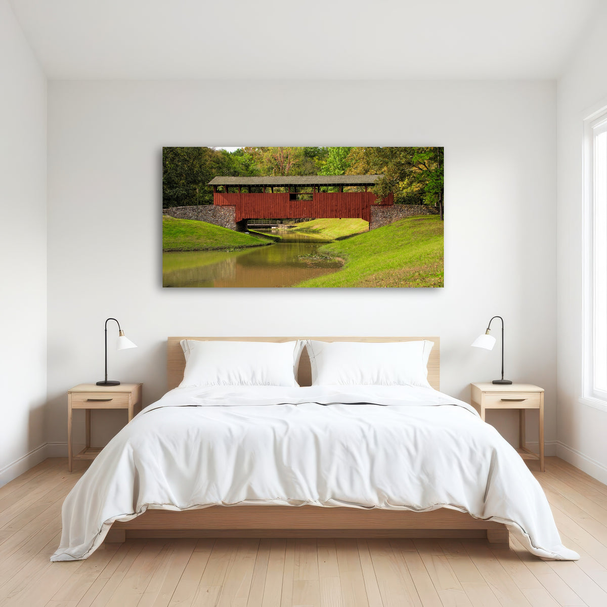 AUTO-MOCKUP ROOM | Burns Park Covered Bridge