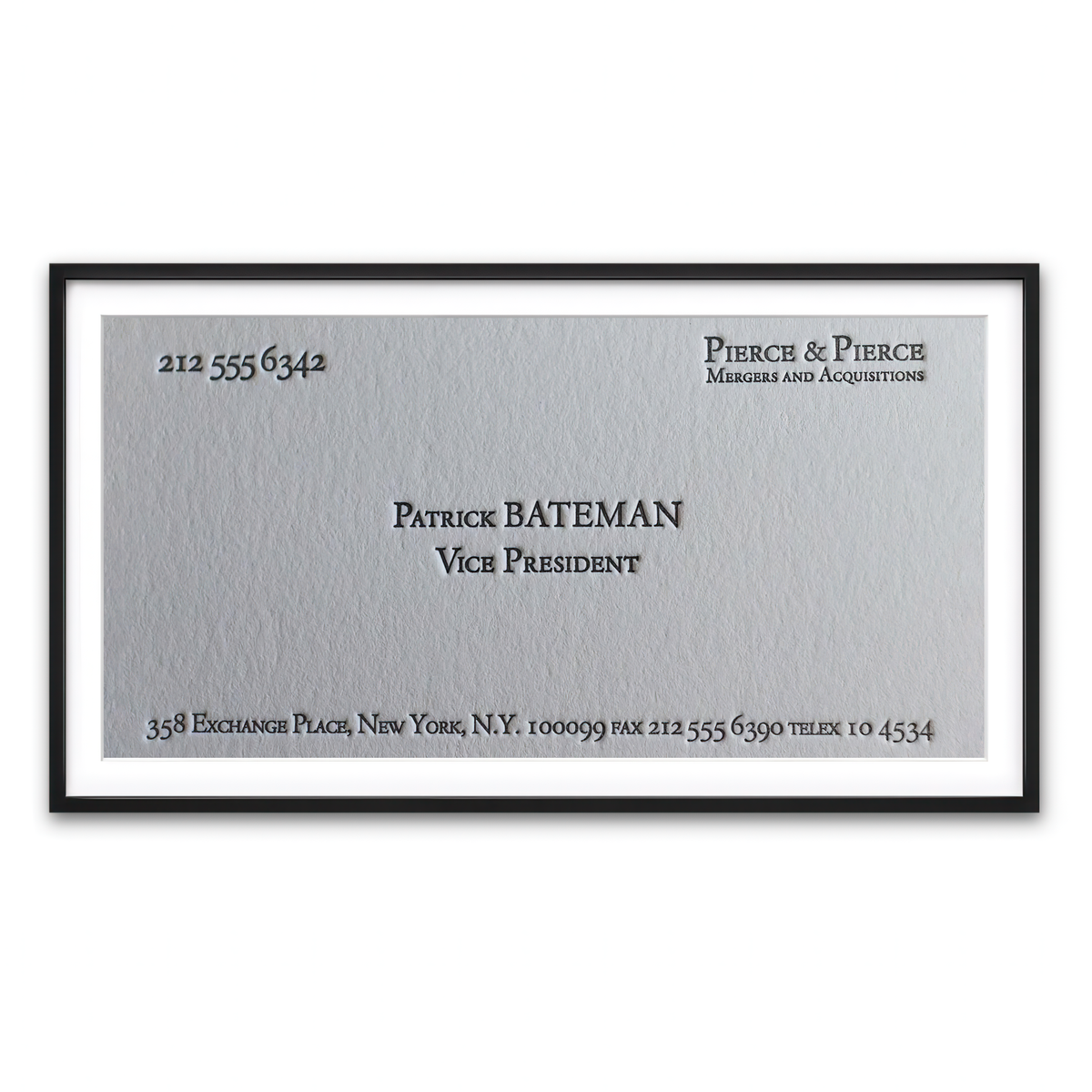 Framed Print 2x1 Black