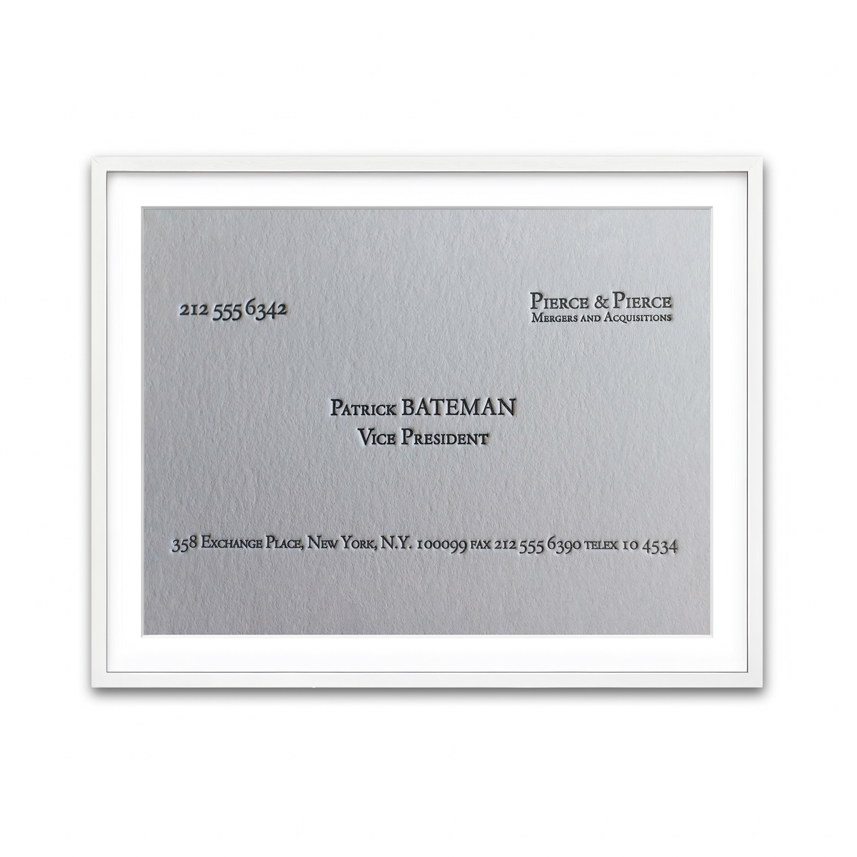 Framed Print 4x3 White