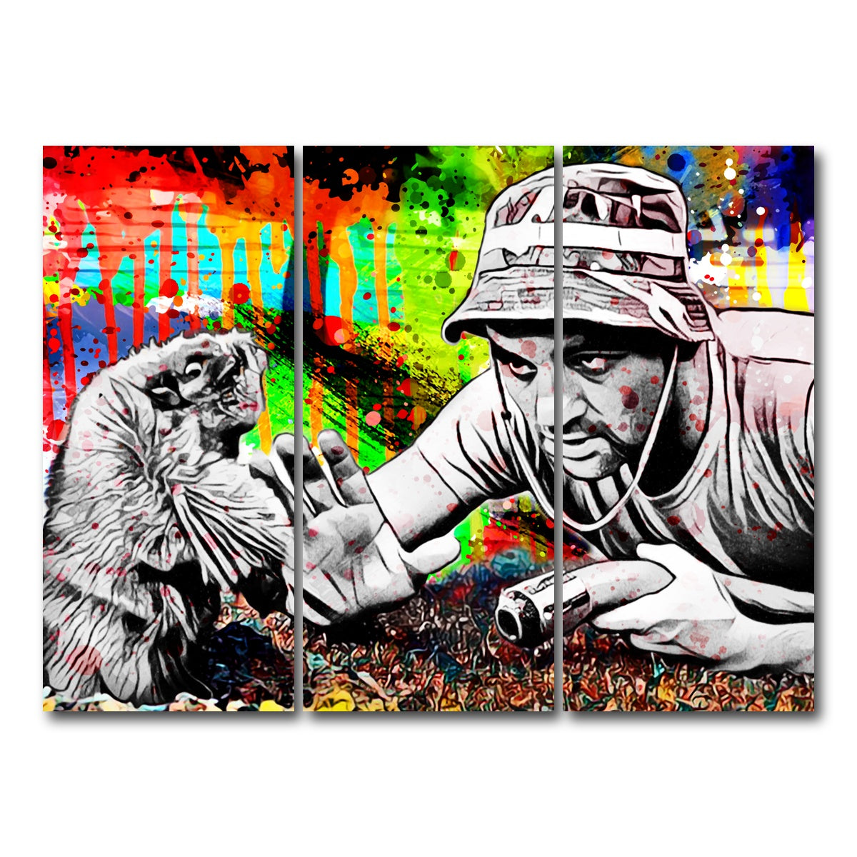 AUTO-MOCKUP WHITE | Caddyshack | 3 Piece | Gallery Wrap Canvas | group=8x18