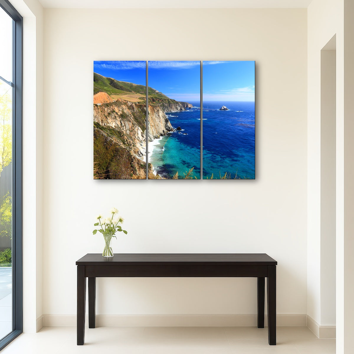 California Coastline Wall Art