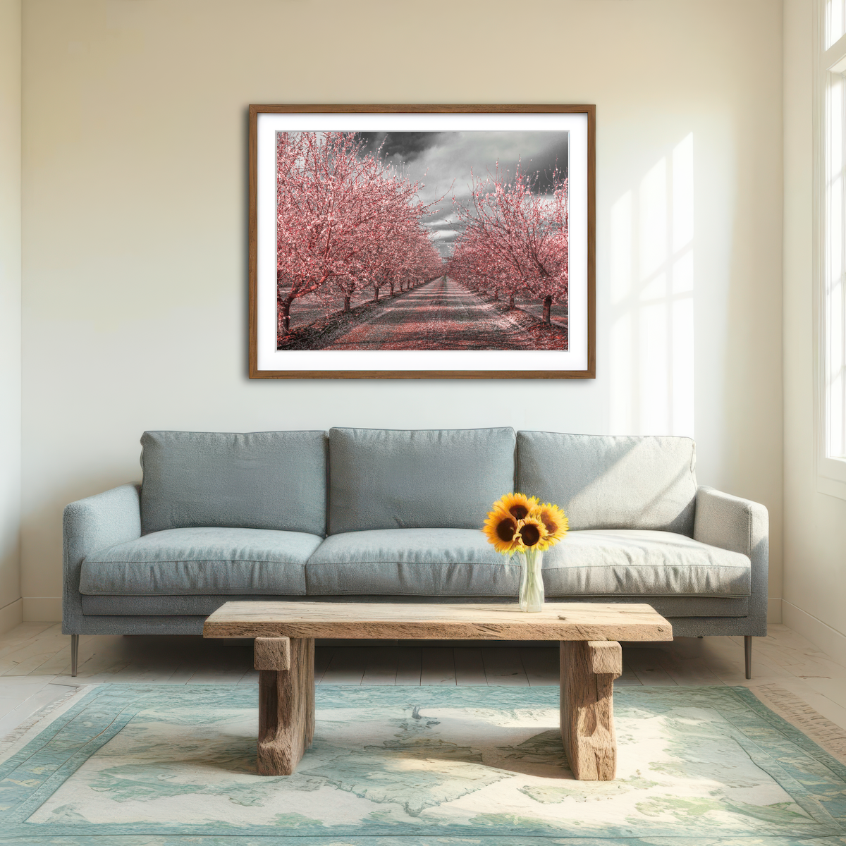 California Pink Blossoms Wall Art