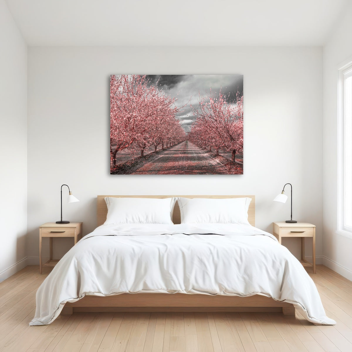 California Pink Blossoms Wall Art