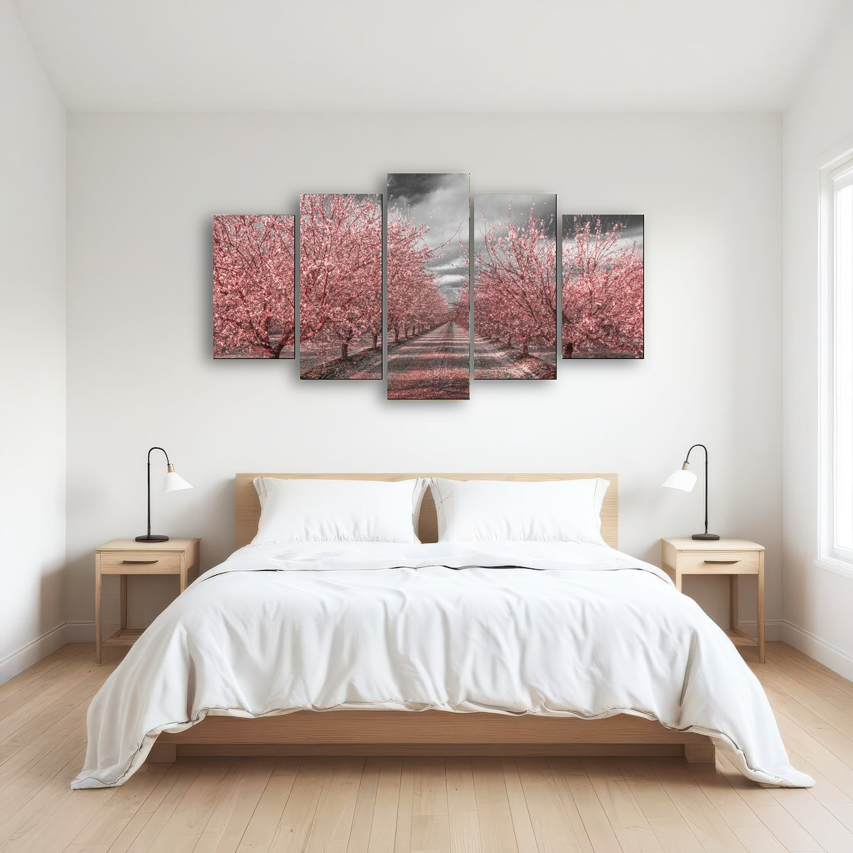 California Pink Blossoms Wall Art