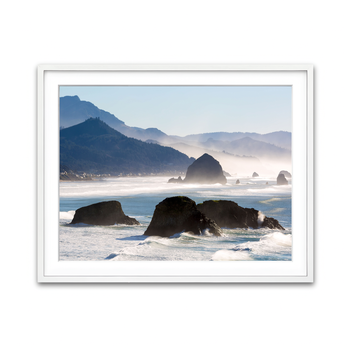 Framed Print 4x3 White