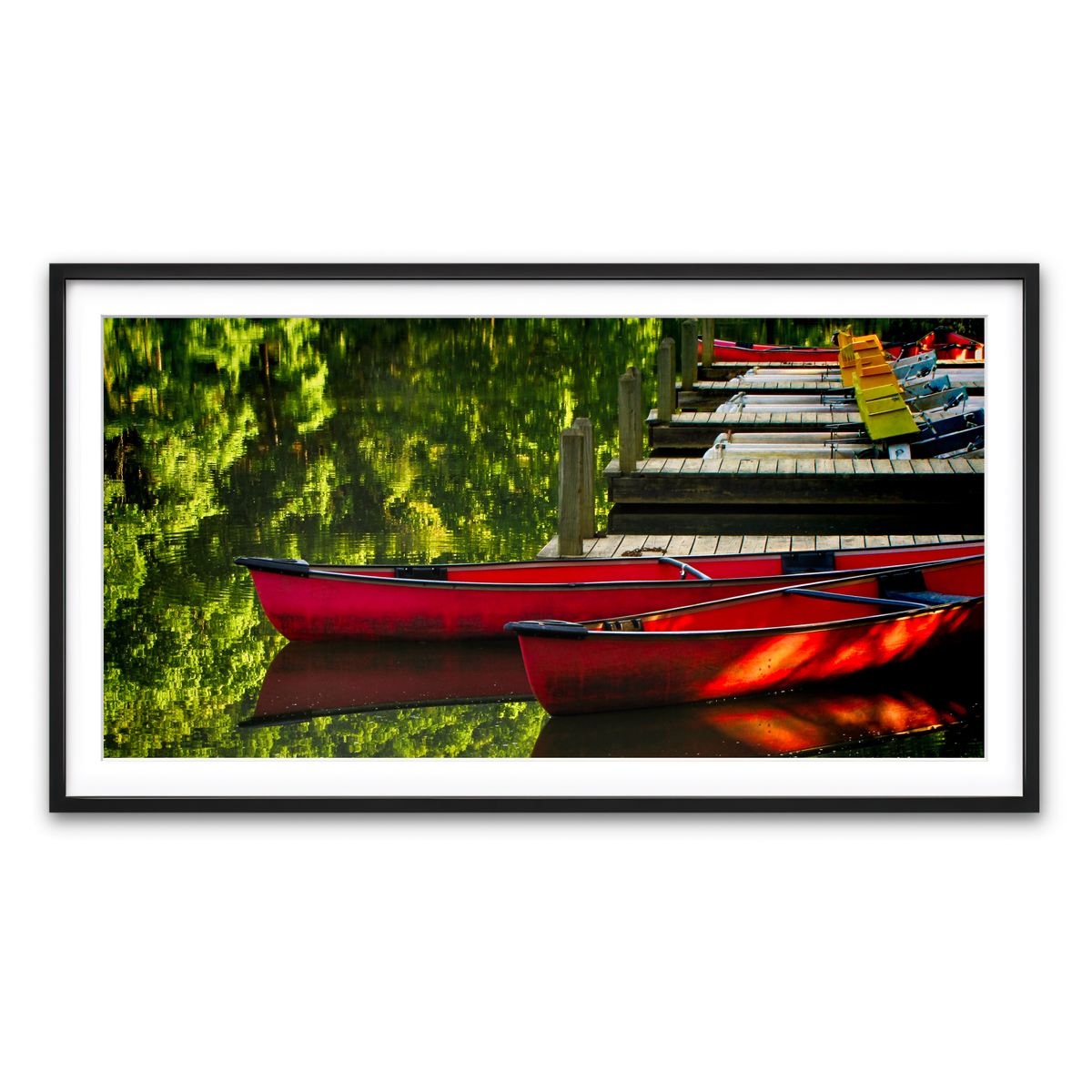 Framed Print 2x1 Black