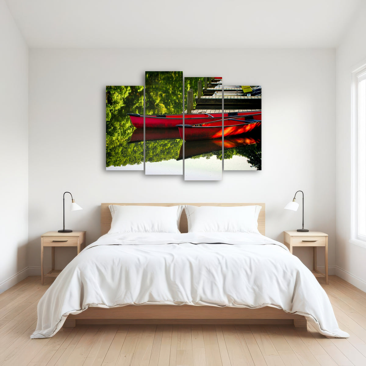 AUTO-MOCKUP ROOM | Canoes at Devil's Den State Park