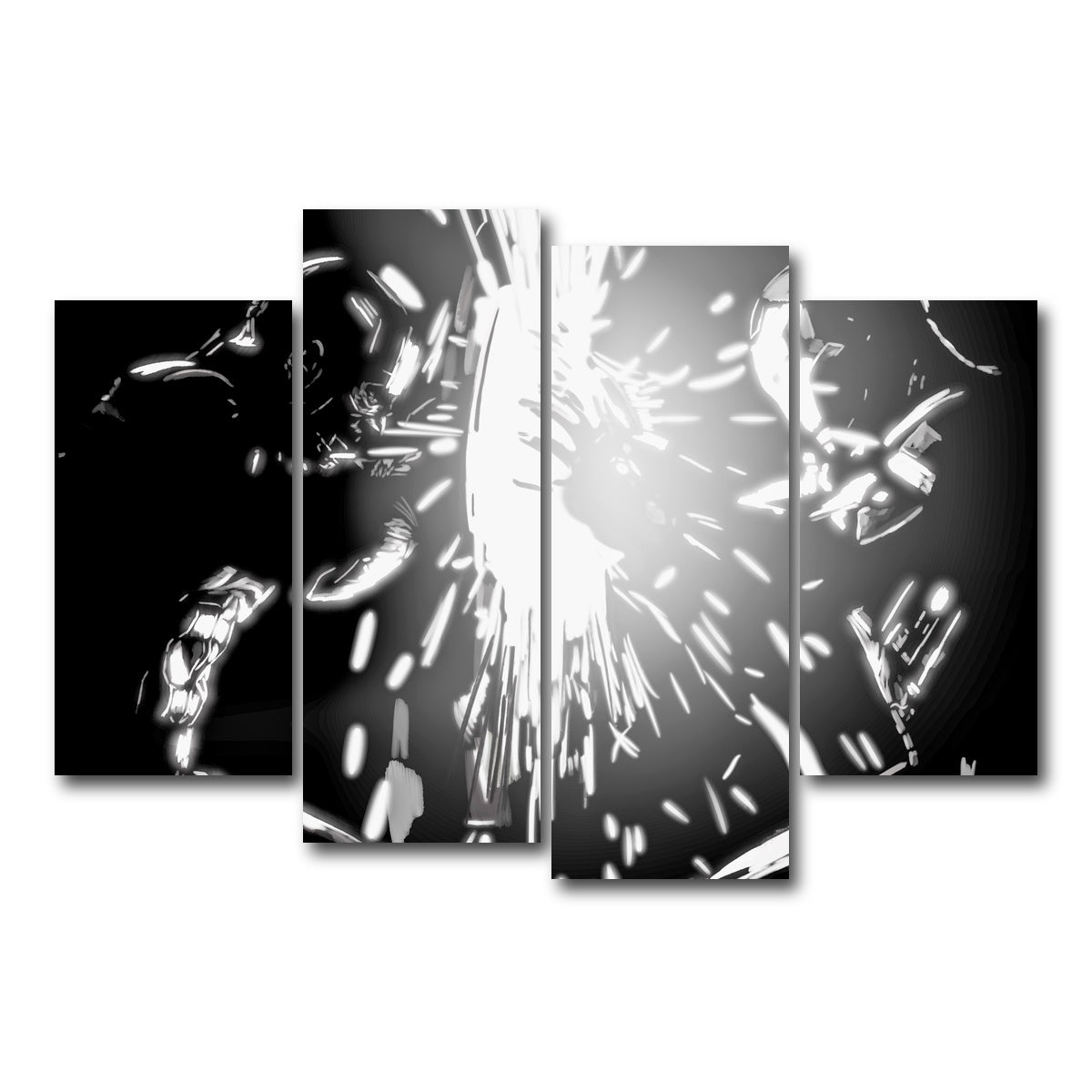 AUTO-MOCKUP WHITE | Cap vs Ironman | 4 Piece | Gallery Wrap Canvas | group=4_short