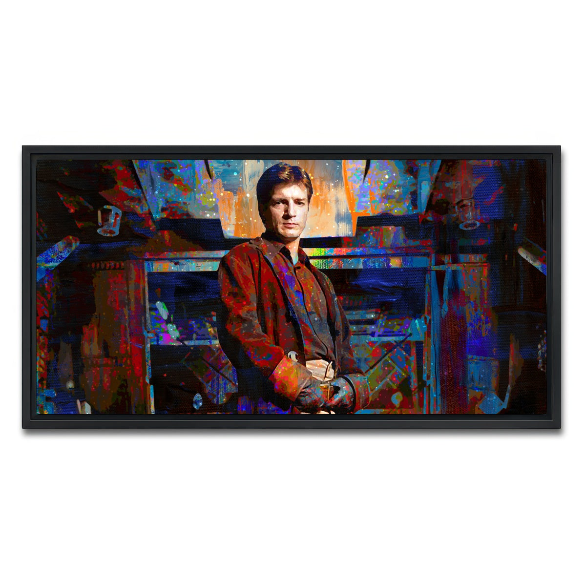 AUTO-MOCKUP WHITE | Captain Mal | 1 Piece | Black Framed Canvas | group=2x1