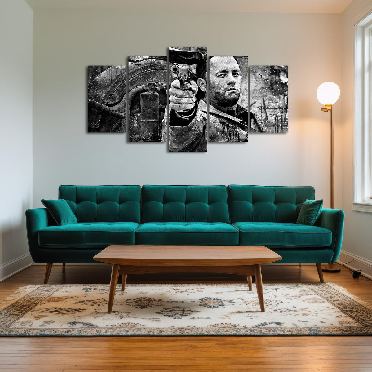 AUTO-MOCKUP ROOM | Captain Miller grayscale