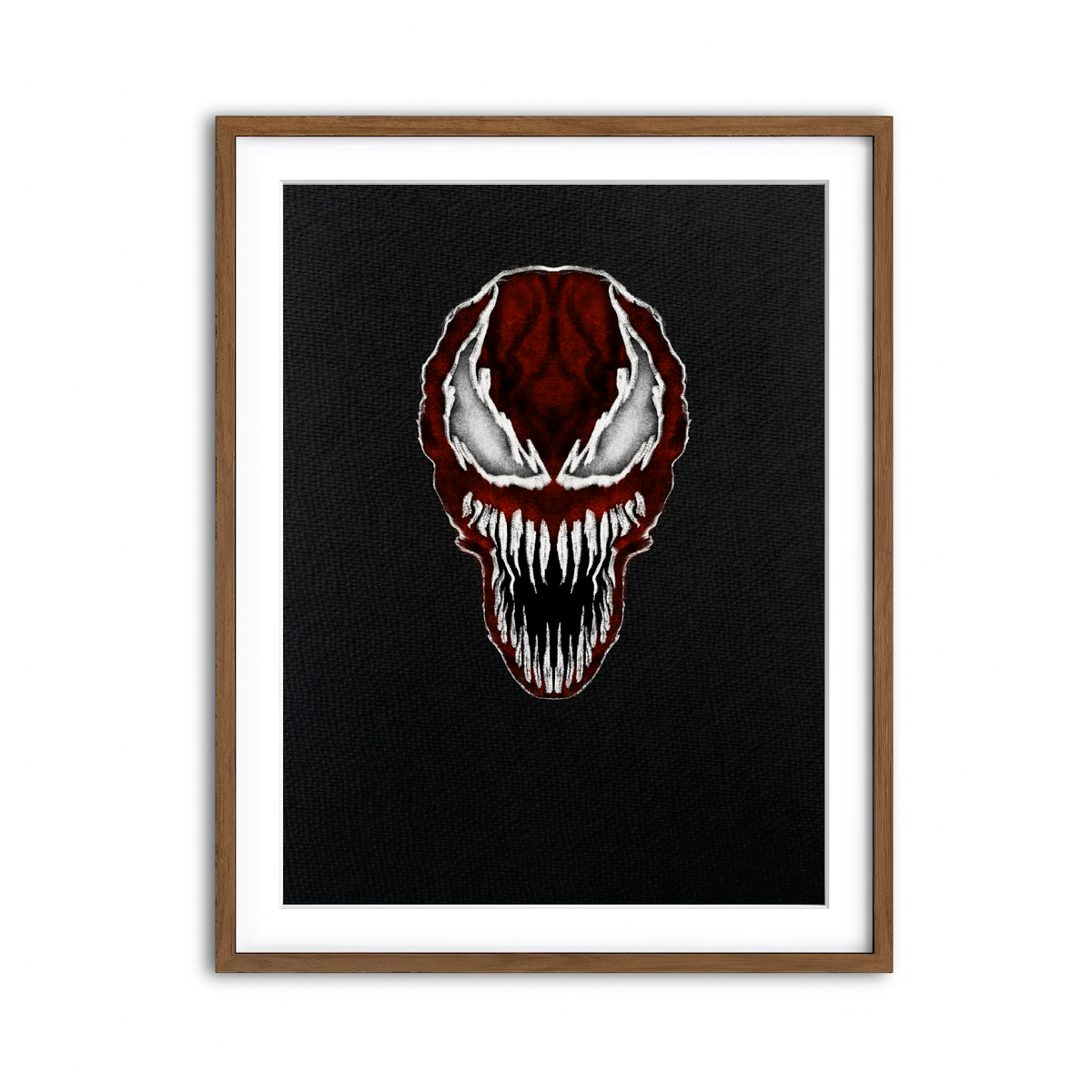 Framed Print 3x4 Walnut