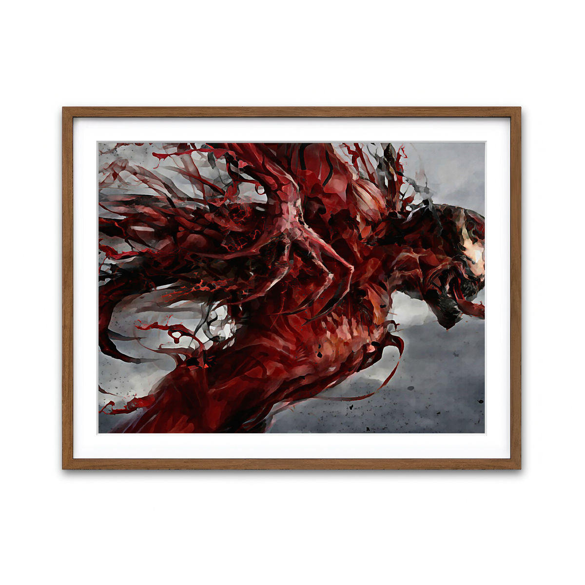 Framed Print 4x3 Walnut